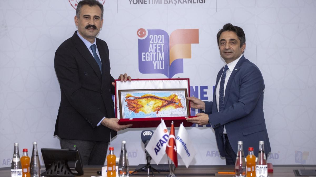 AFAD ile ASELSAN arasnda i birlii