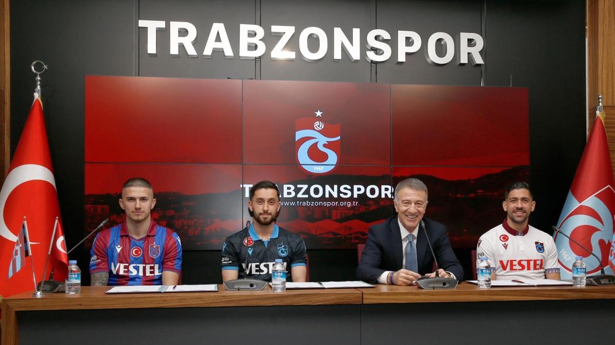 Trabzonspor'da imza ov! Aaolu'ndan yeni yldzlara vg