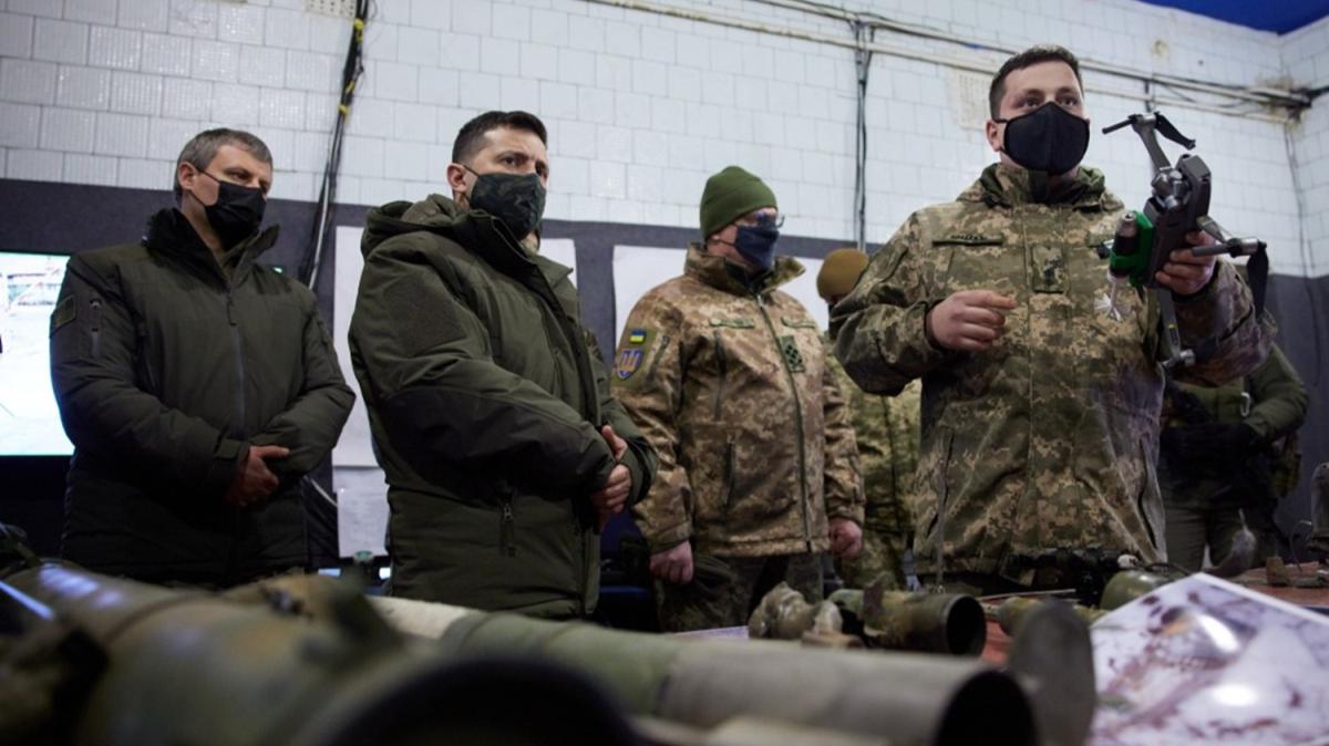 Zelenskiy, G7 lkeleri bykelileriyle beraber inceledi