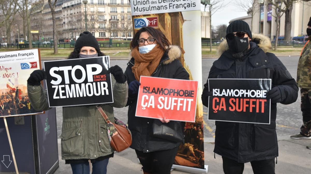 Fransa'da ok sayda STK, slamofobi ve ''ayrlk'' yasa tasarsn protesto etti