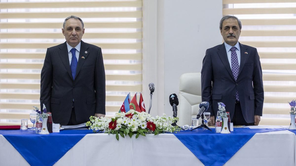 Azerbaycan Cumhuriyeti Basavcs Aliyev'den Yargtay Cumhuriyet Basavcs ahin'e ziyaret 