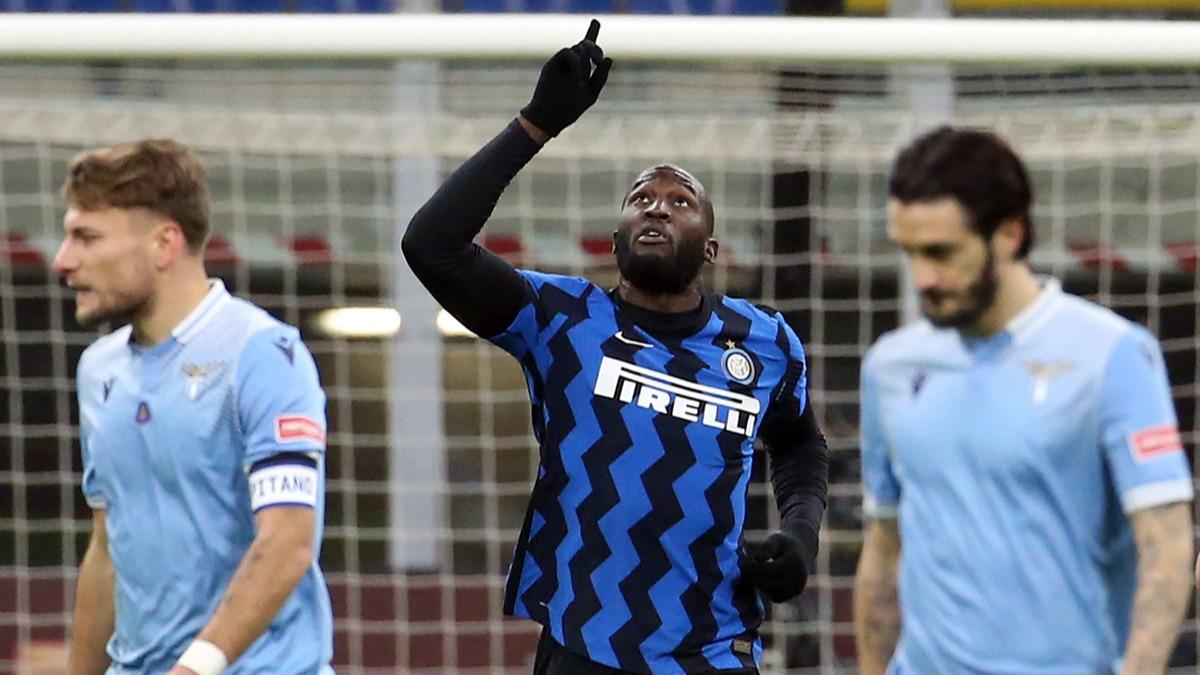 Inter, Lazio'yu devirdi liderlie ykseldi