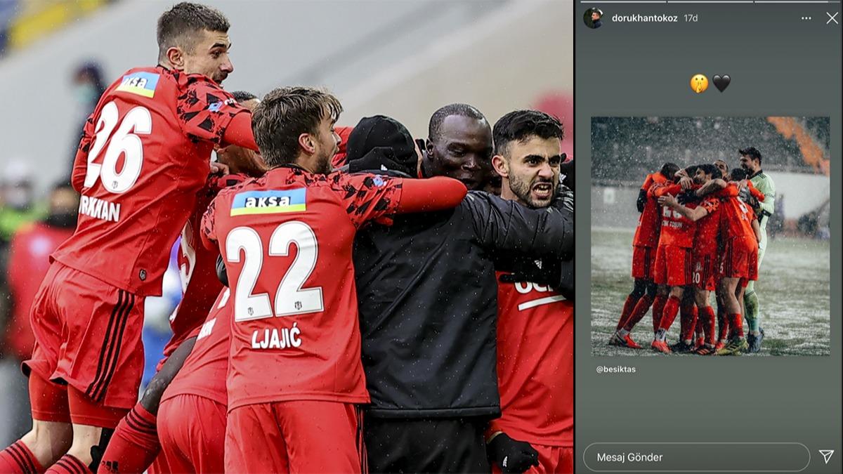 Galatasaray iddias sonras Dorukhan Tokz'den ilgin paylam
