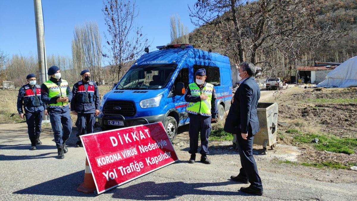 Konya'da mutasyonlu virs karantinas