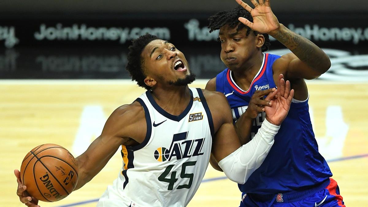 Utah Jazz'dan Clippers'a 18 say fark