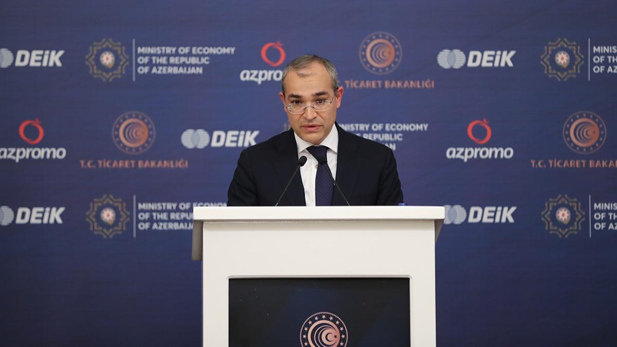 Azerbaycan Ekonomi Bakan Cabbarov: Trk i adamlarn i birliine davet ediyorum