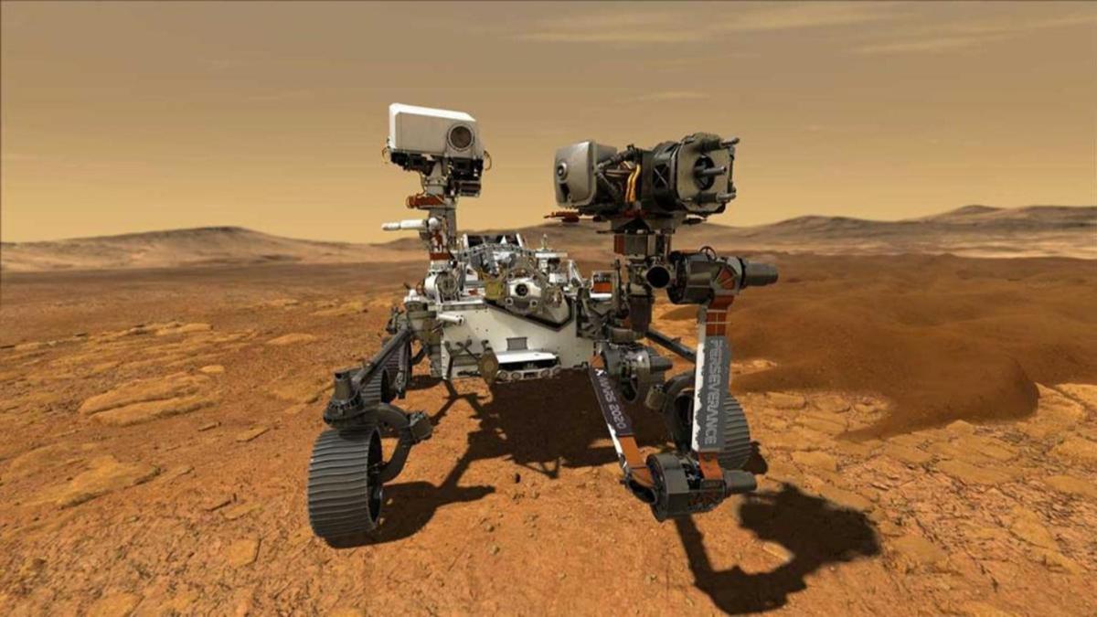 NASA'nn keif arac Mars'a indi