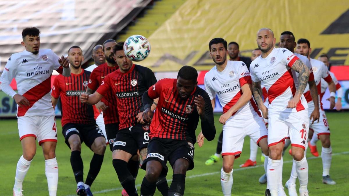Gaziantep FK, Antalyaspor manda gol sesi kmad