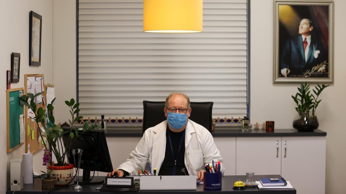 Koronavirs atlatan Prof. Dr. Yantural: Akcier tomografisini grnce bamdan aa kaynar sular dkld
