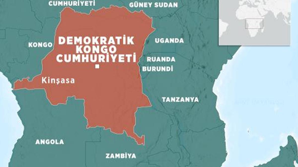 Kongo'da, diplomatlarn bakent dna k yasakland