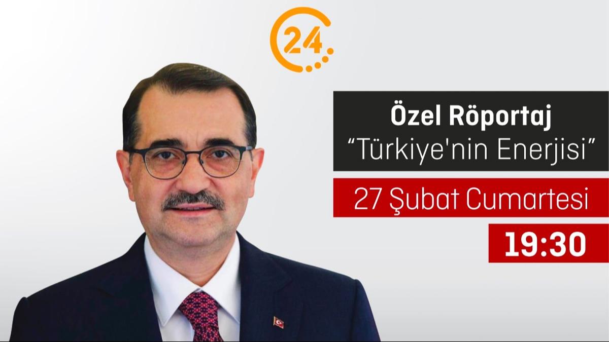 Bakan Dnmez 24 TV'de sorular cevaplayacak