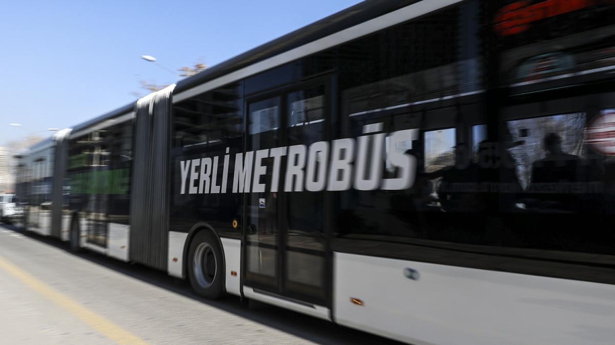 Yzde 100 elektrikli ve yerli metrobsn tantm Ankara'da yapld