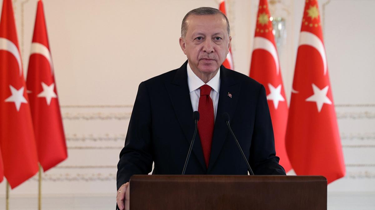 Cumhurbakan Erdoan'dan 'Hocal Katliam' mesaj