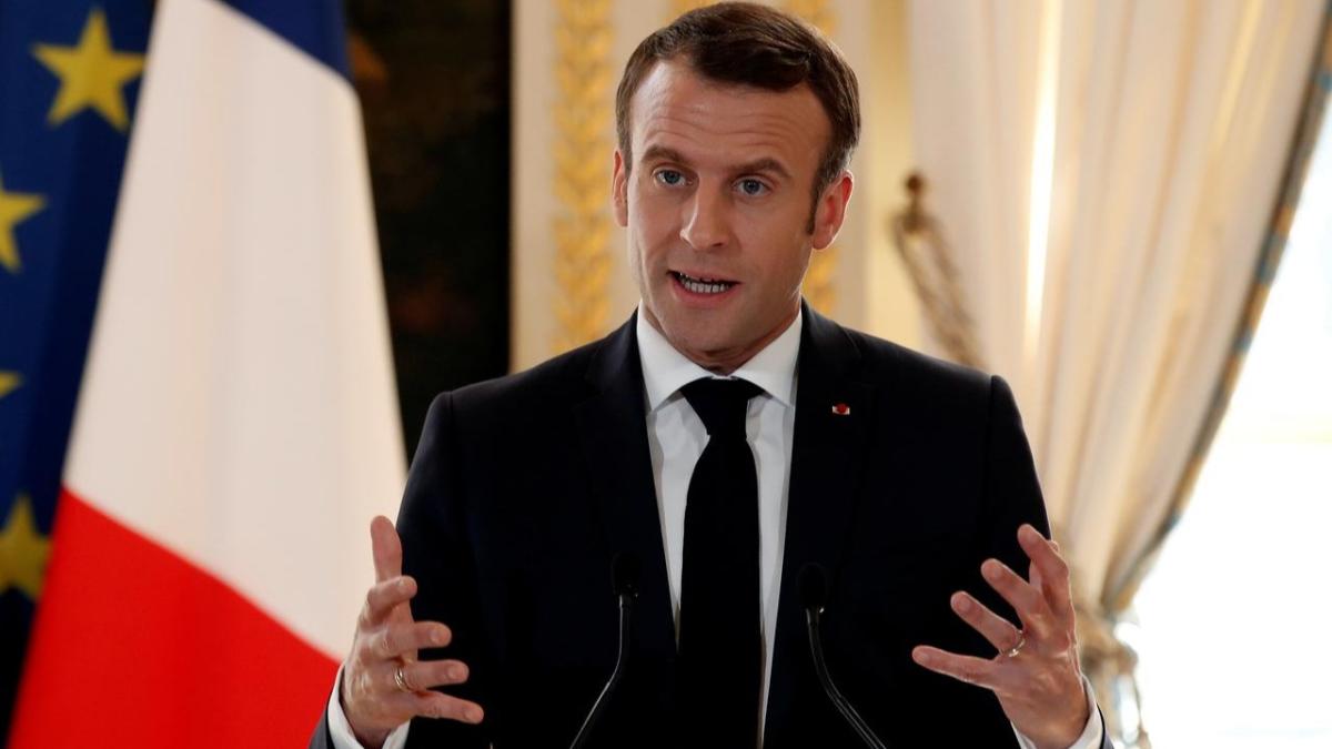 Macron: Grnen o ki daha ok zaman bu virsle birlikte yaayacaz