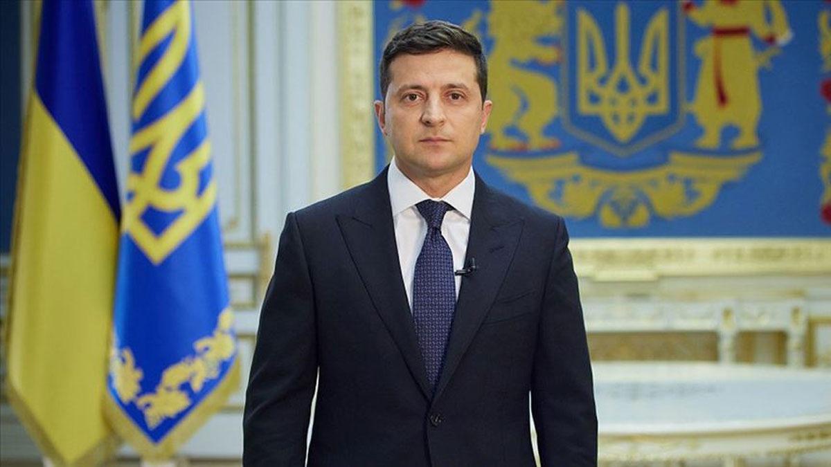 Ukrayna Devlet Bakan Zelenskiy: 7 sene nce kalbimizi sktler