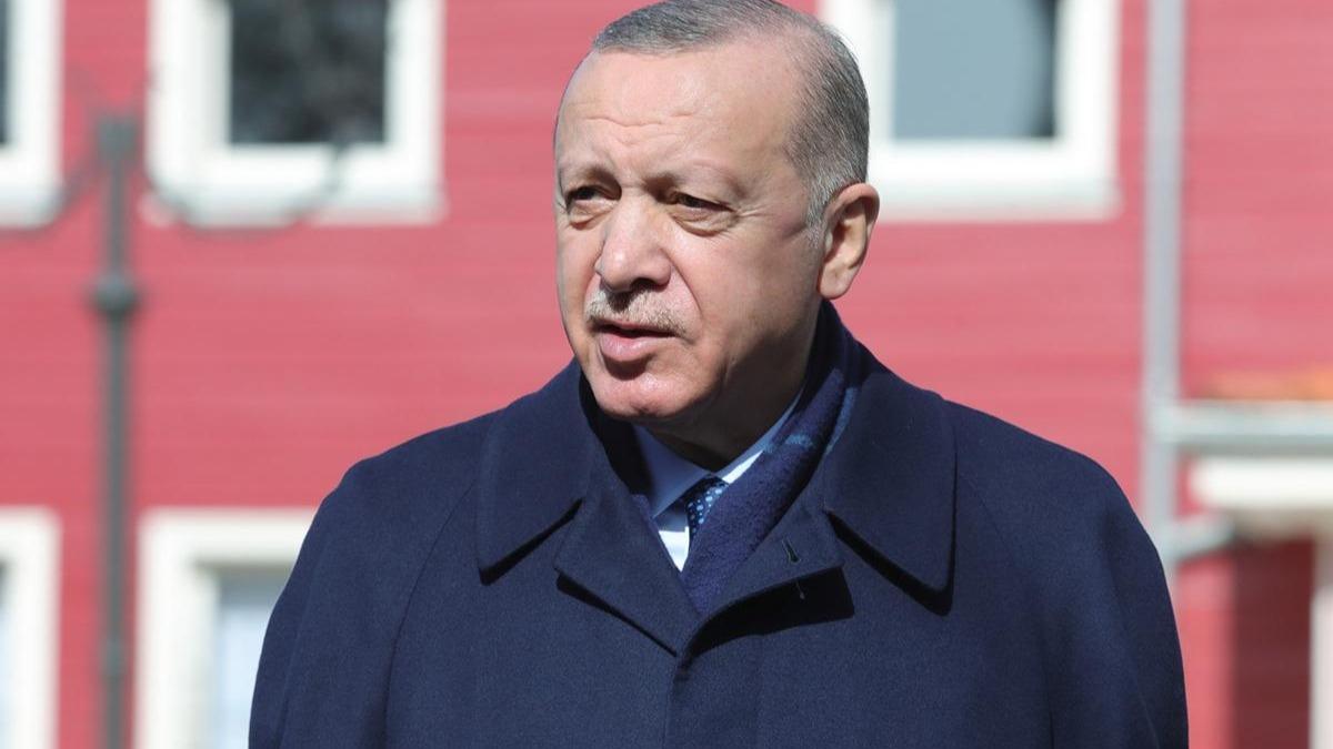 Cumhurbakan Erdoan, engelky'deki bir balkdan alveri yapt