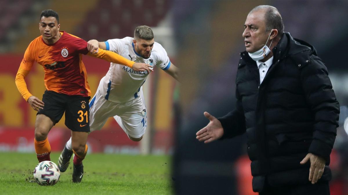 Galatasaray'da Fatih Terim'den Mustafa Muhammed ve bonservis aklamas