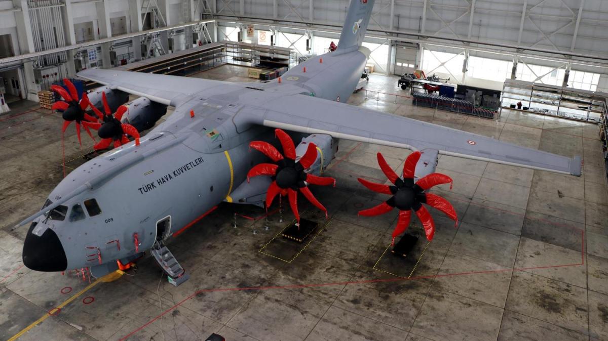 A400M uaklarnn retrofiti spanya ve Almanya dnda sadece Trkiye'de yaplyor