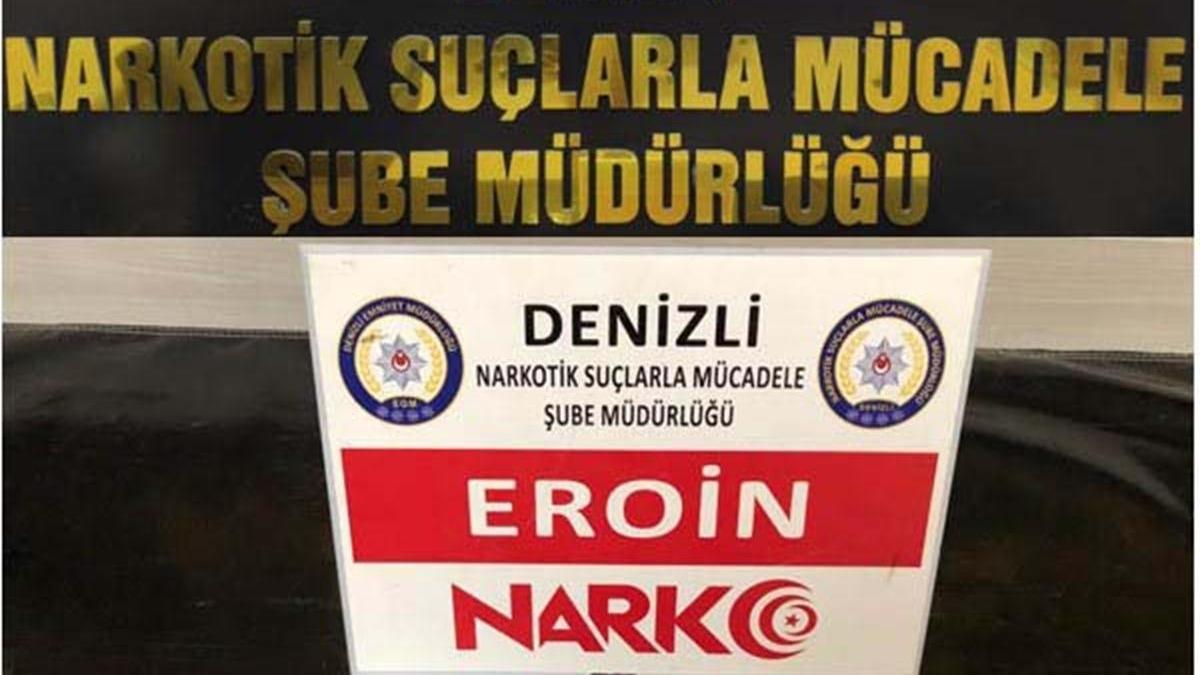 Denizli'de narkotik operasyonu