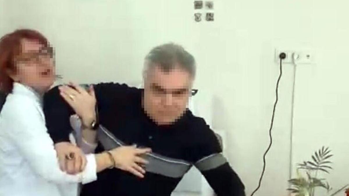 Hastanede kavga kt, doktor hastaya saldrd
