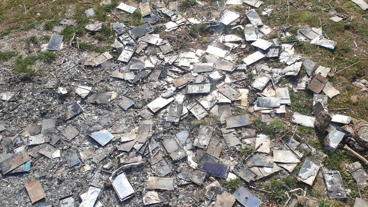 Kayseri'de dalk alanda yaklm bin adet cep telefonu bulundu: ByLock yklenen cihazlar olabilecei iddia edildi
