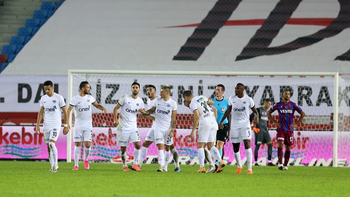 Kasmpaa, Trabzonspor mana 8 eksikle kacak
