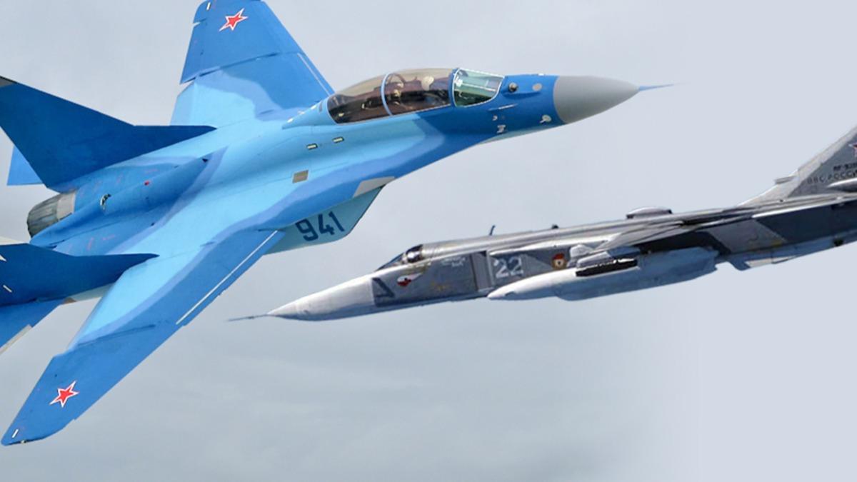 On lkeye konulandlar! MiG-29 ve Su-24 sava uaklarna sahipler