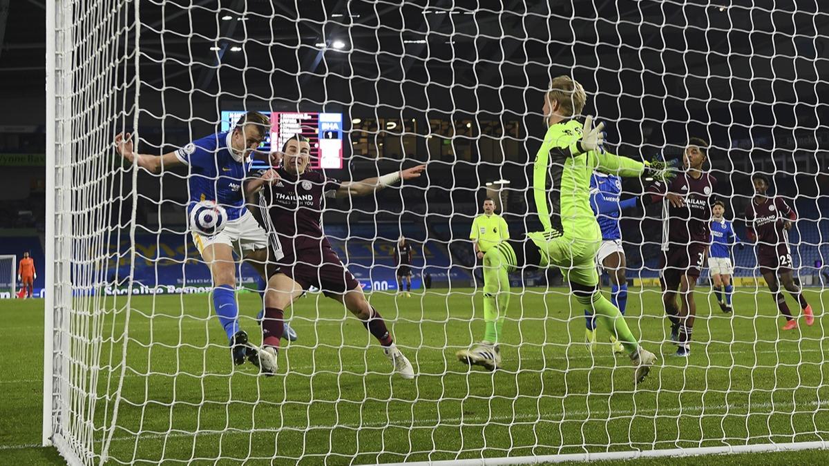 alar Sync'nn Leicester', Brighton deplasmanndan 3 puanla dnd
