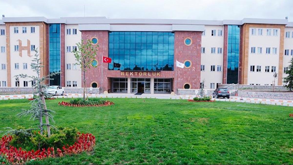Hitit niversitesi Rektrl'nden aklama