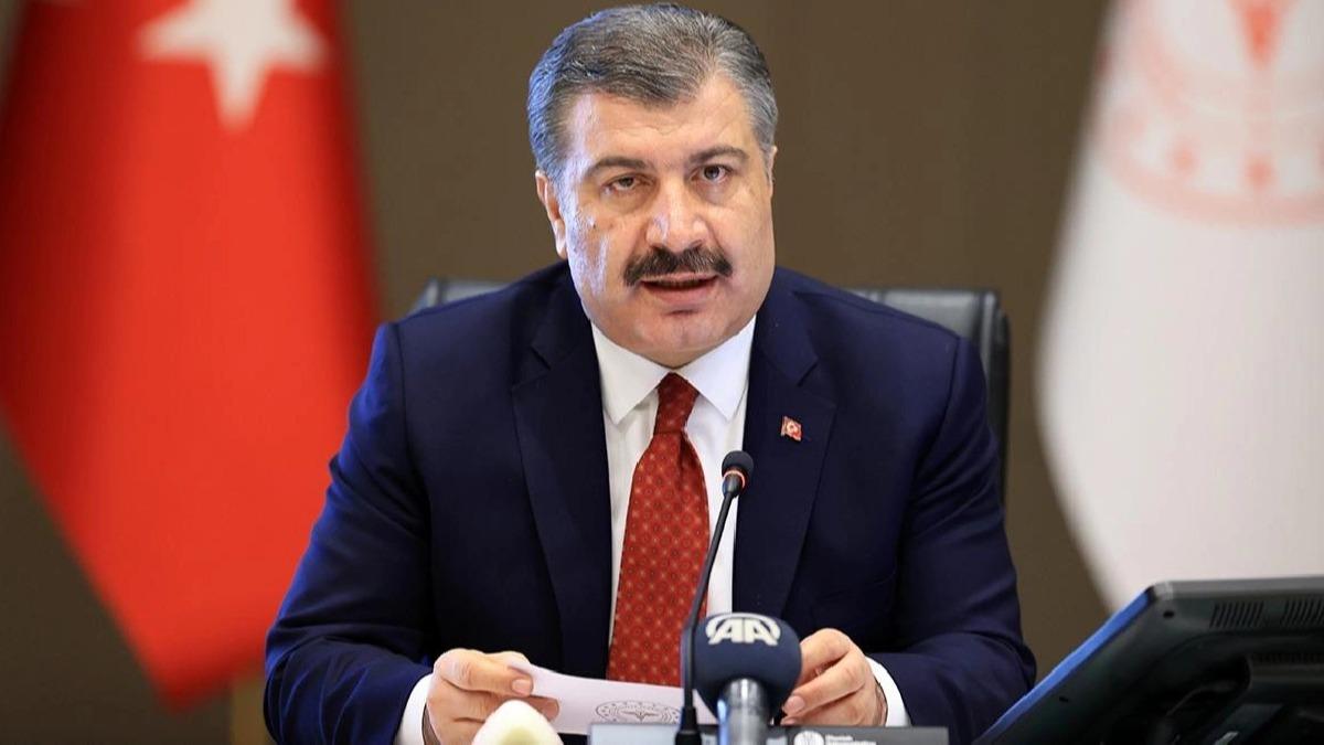Salk Bakan Koca vaka says artan ve azalan illeri aklad 