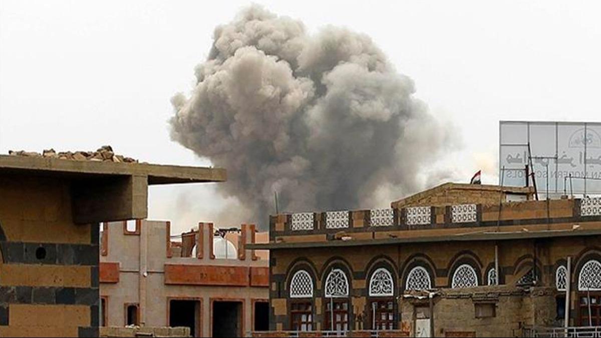 Yemen'in bakentine hava saldrs