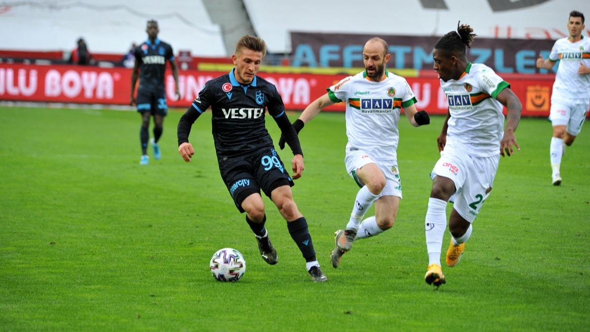Ma sonucu: Trabzonspor 1-3 Alanyaspor