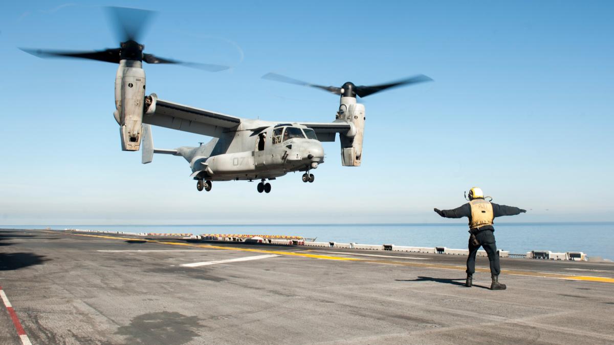 ABD Donanmas'ndan, 309 milyon dolarlk CMV-22B Osprey siparii