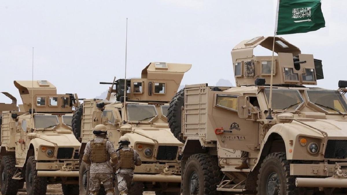 Suudi Arabistan nclndeki koalisyon gleri Husilere ait bir HA'y daha drd