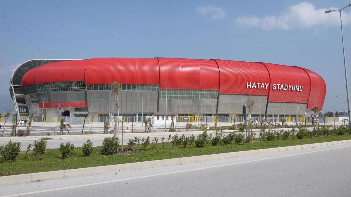 Hatayspor'da Hatay Stadyumu iin imzalar atld