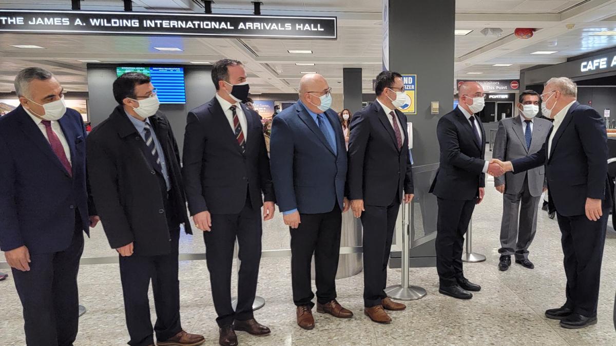 Trkiye'nin yeni Washington Bykelisi Hasan Murat Mercan ABD'de