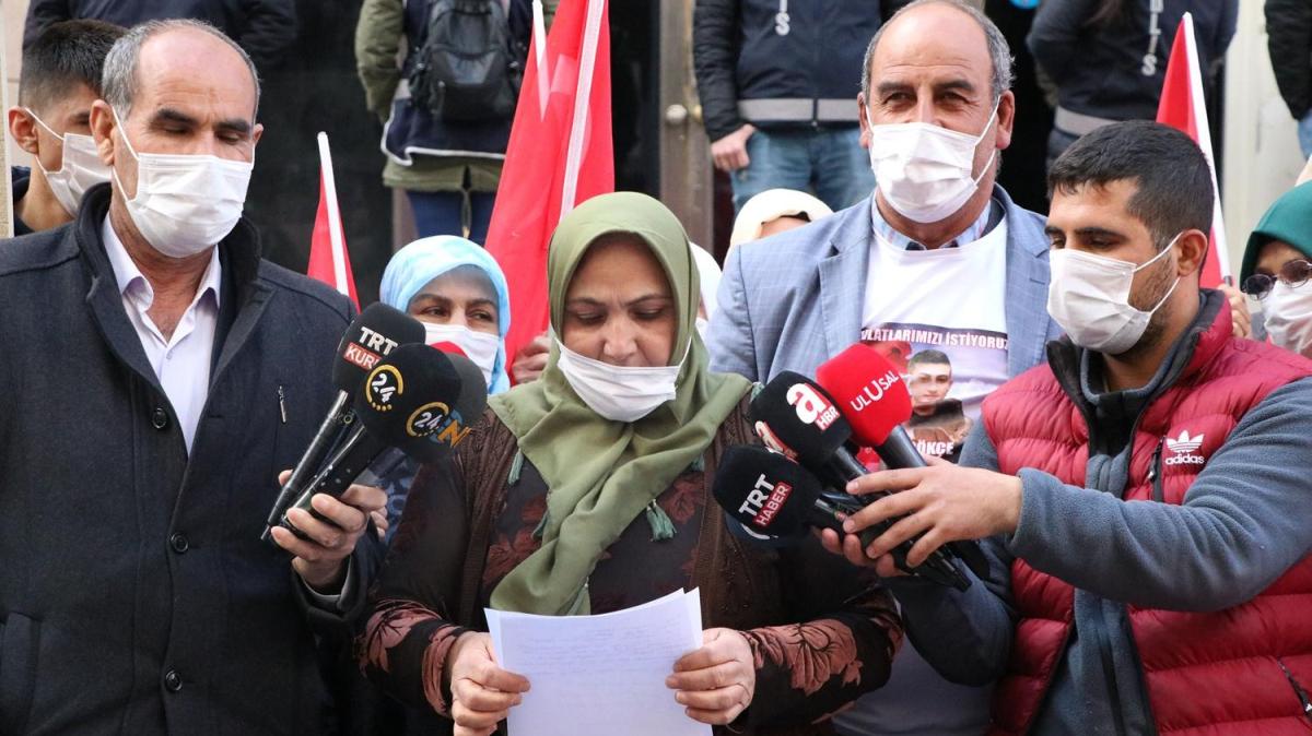 Acl ailelerden HDP'nin kapatlmasna destek 