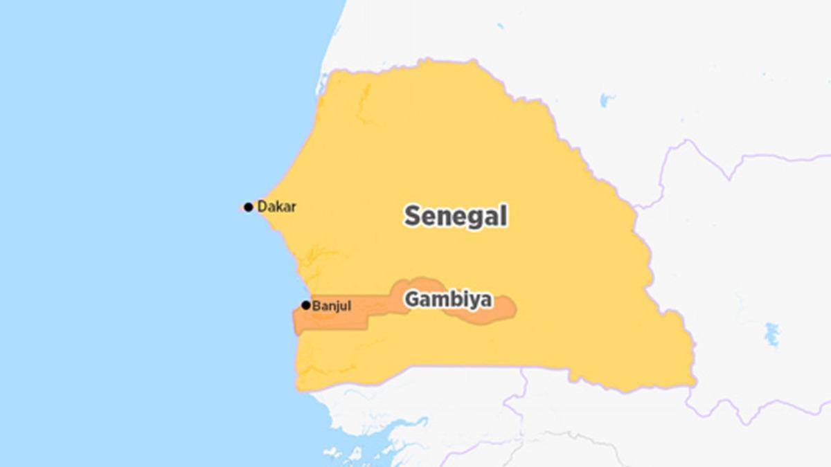 Gambiya'da Kovid-19 alamas balad