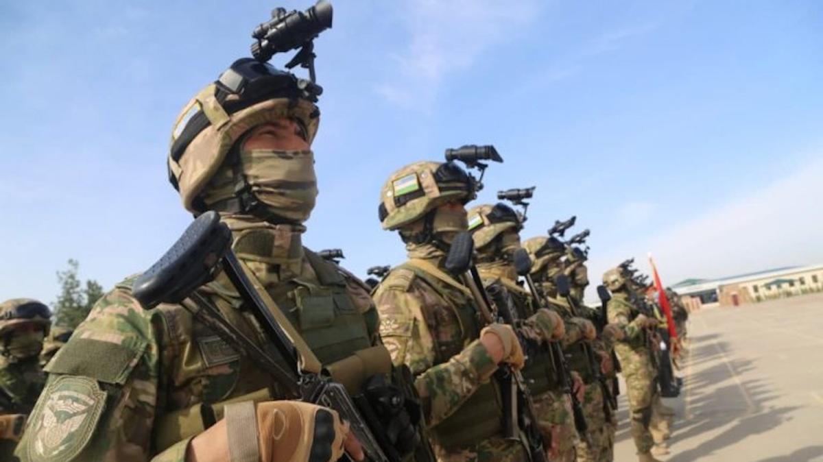 zbekistan-Trkiye ortak askeri tatbikat balad