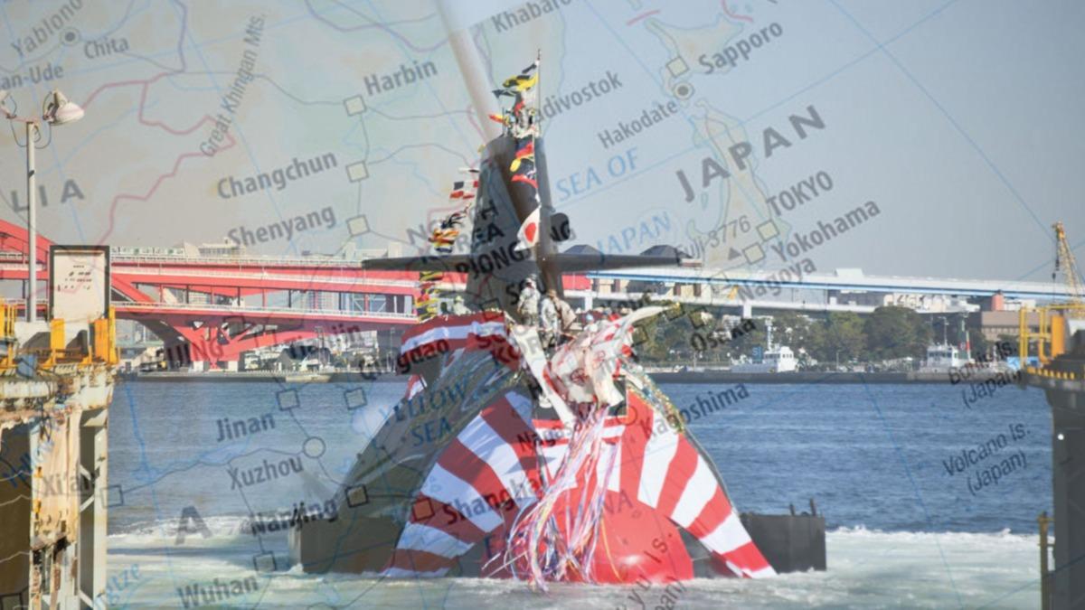 Japonya son snf denizalt JS Toryu'yu suya indirdi