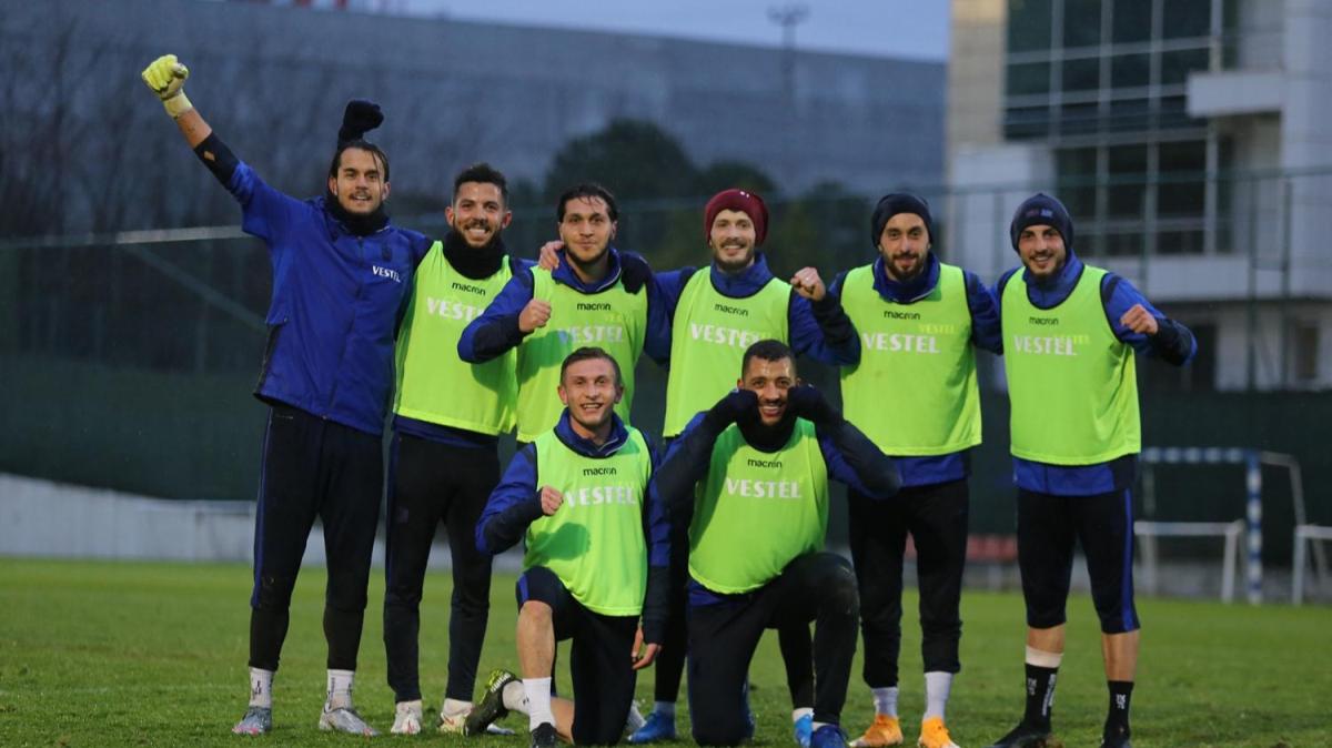 Trabzonspor, Sivasspor ma hazrlklarna ift idmanla devam etti