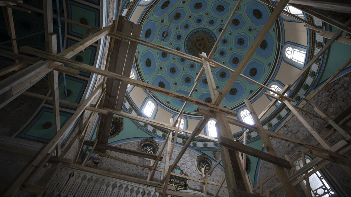 400 yllk Hatuniye Camisi restore ediliyor