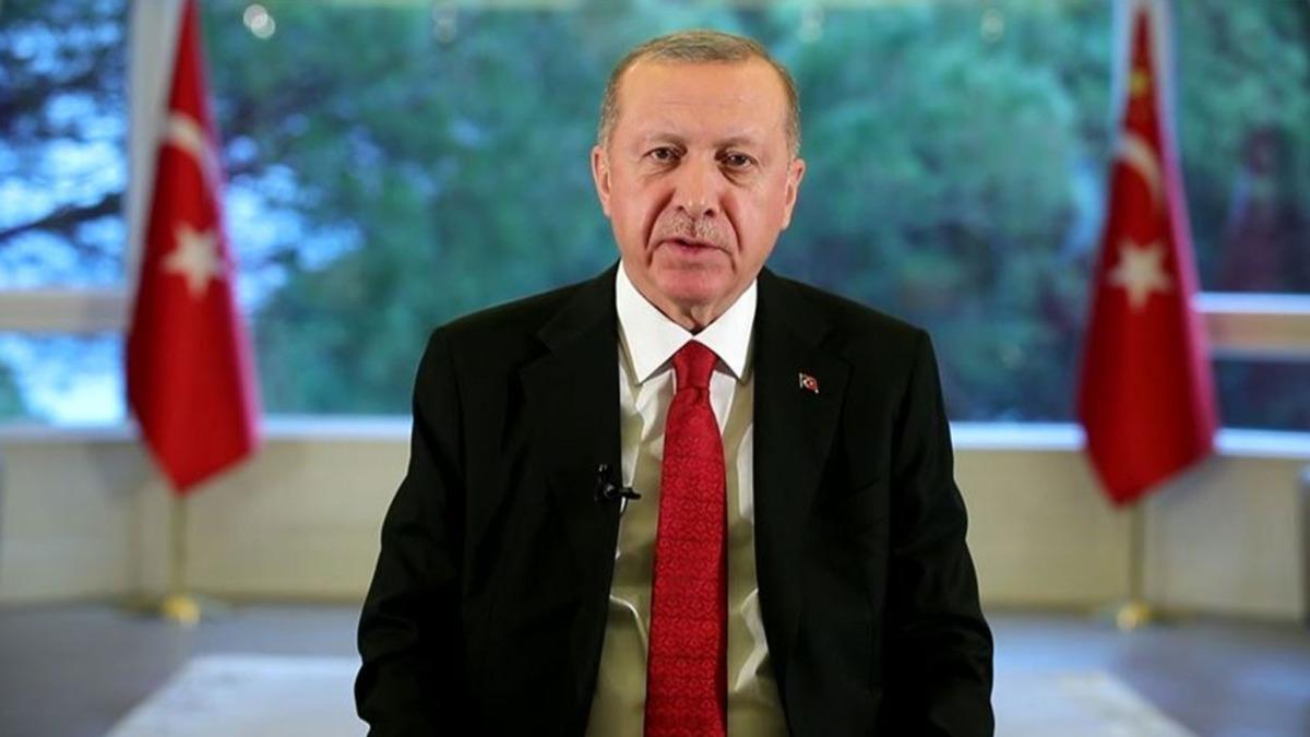 Cumhurbakan Erdoan'dan Berat Kandili mesaj