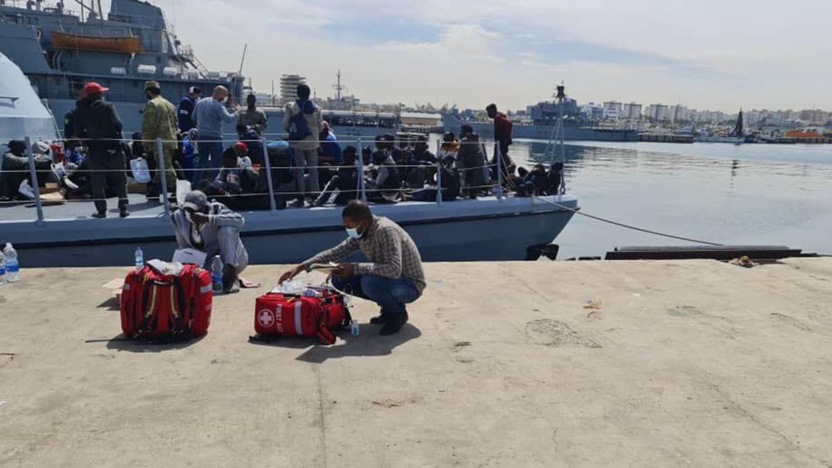 Libya aklarnda 500 dzensiz gmen yakaland 
