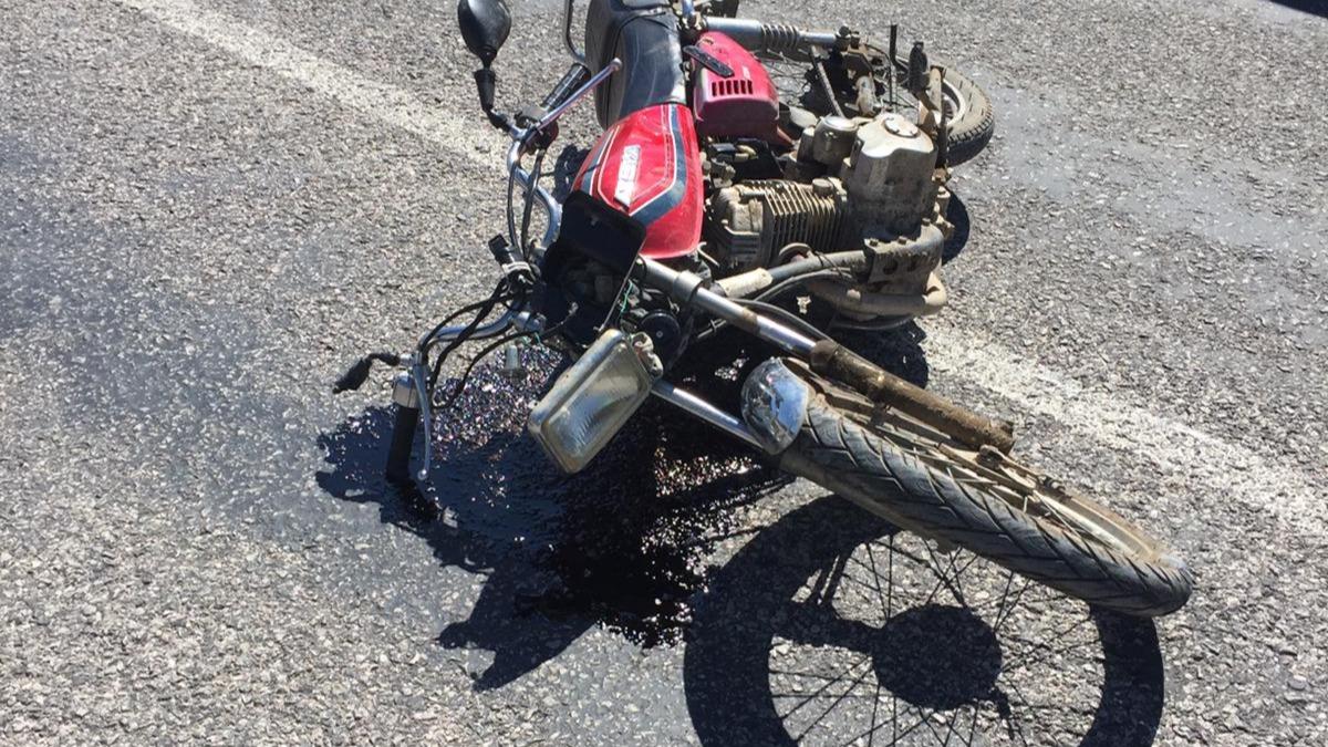 Otomobille arpan motosikletin srcs hayatn kaybetti