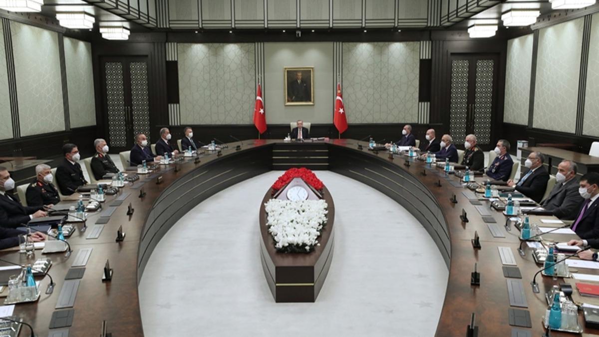 MGK toplants sona erdi! Trkiye'den kritik ar
