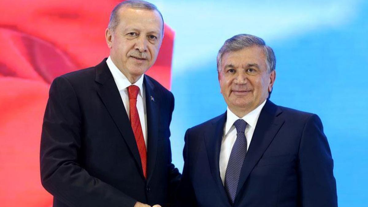Mirziyoyev'den Trk dnyas iin  kritik teklif: Bunu Trkiye zerinden yapabiliriz