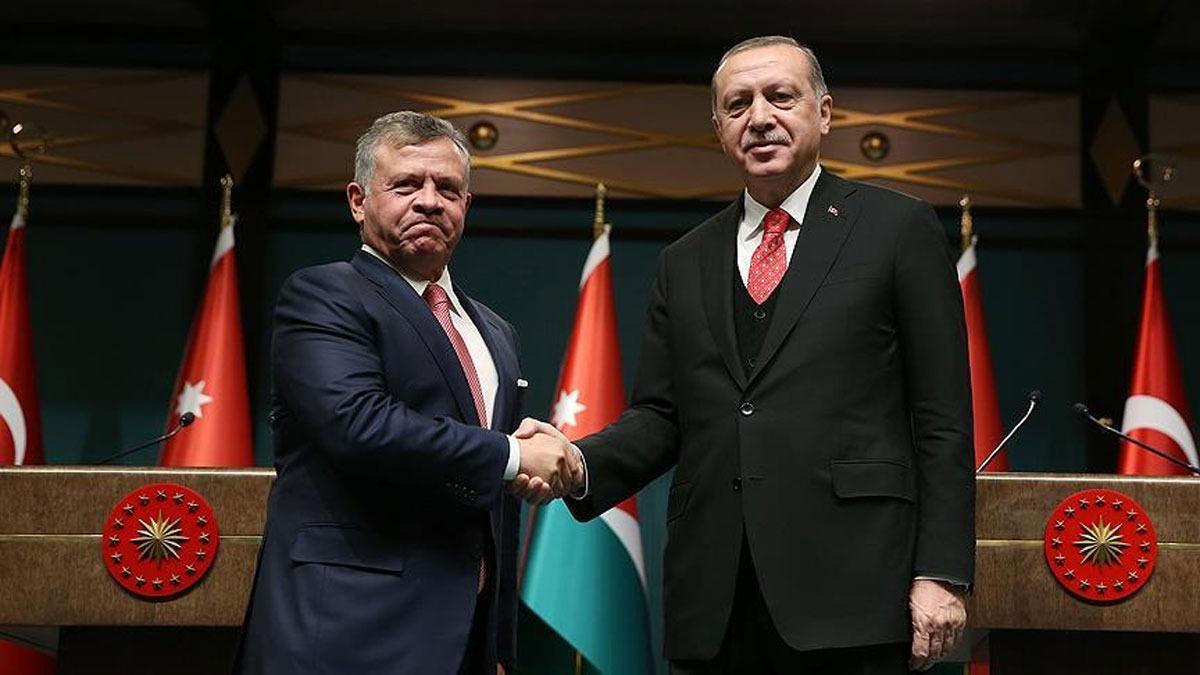 Cumhurbakan Erdoan, rdn Kral 2. Abdullah ile grt