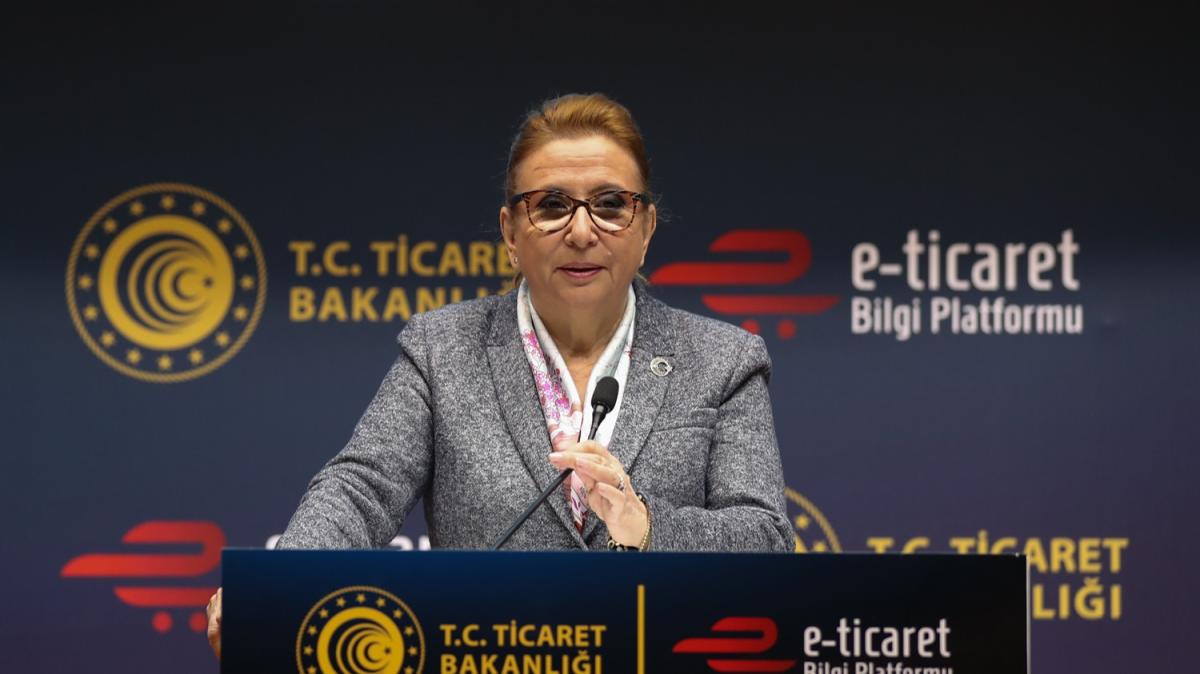 Ticaret Bakan Pekcan: Trkiye'de e-ticaret hacmi 226,2 milyar liraya ykseldi