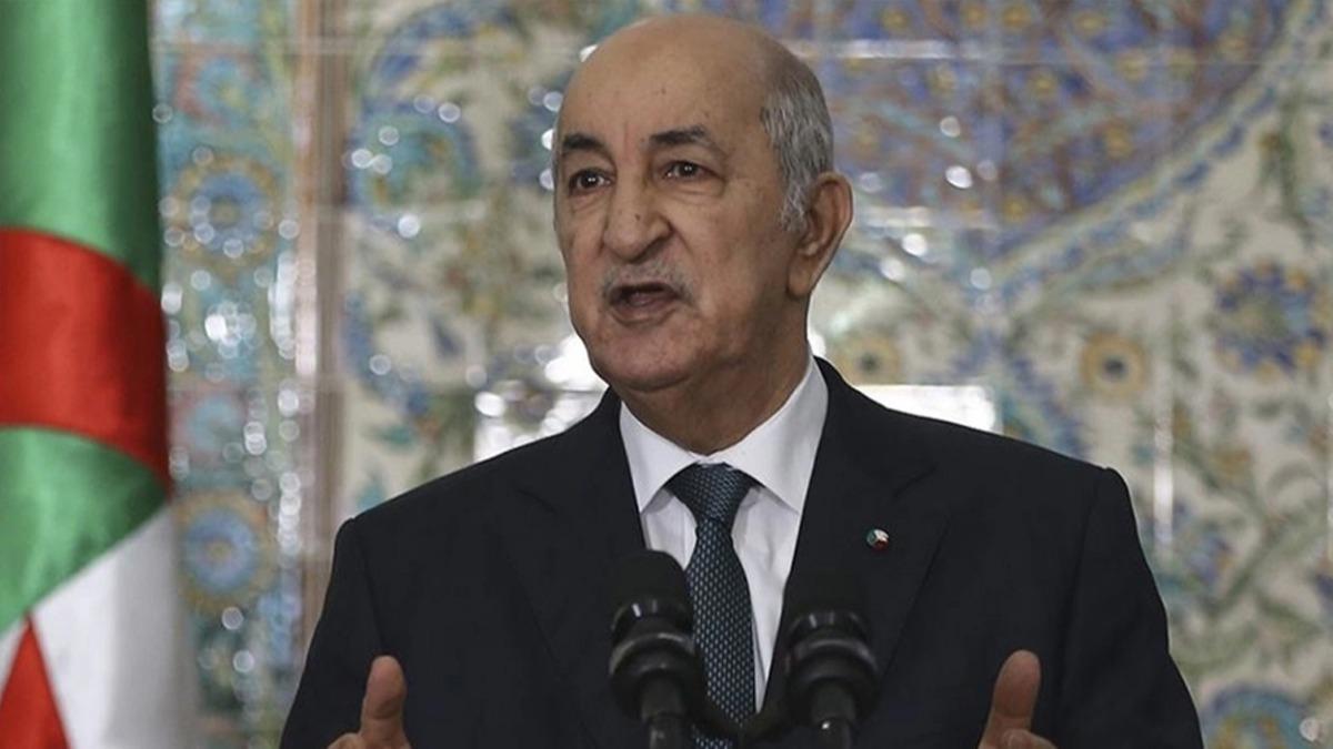 Cezayir Cumhurbakan Tebbun rest ekti: zin vermeyeceiz